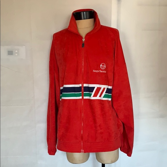 Sergio Tacchini Other - Sergio Tacchini Vintage 80’s/90’s Velour Jacket